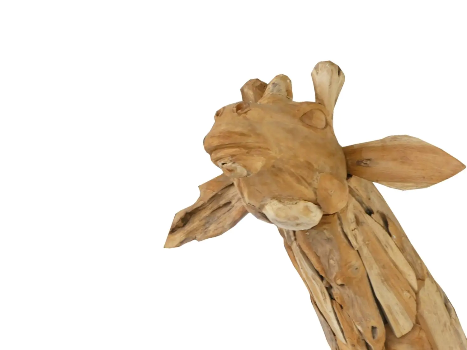 Product image 4 of the product “Giraffe, made from teak root pieces, about 1,90mtr height. ”